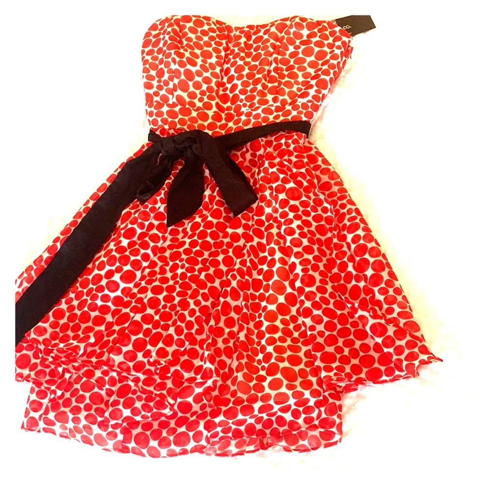 Red Polkadot dress